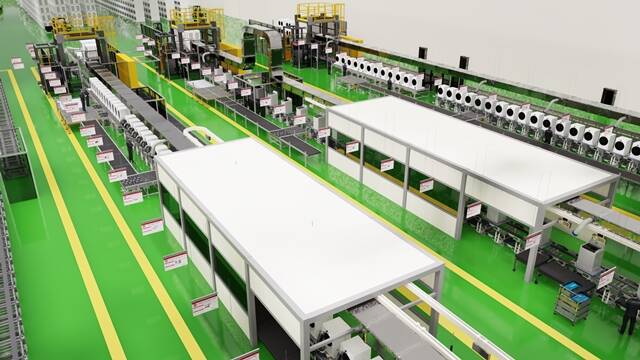 LG전자는 피지컬AI, 디지털트윈 등 차세대 기술 혁신에 박차를 가하기 위해 엔비디아와 협력한다고 31일 밝혔다. 사진은 엔비디아 AI 플랫폼을 통해 구축한 LG전자 디지털트윈 솔루션. /LG전자