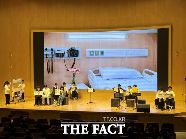 31일 충남교육청과학교육원에서 ‘제3회 융합독서낭독극 공연 한마당’이 진행되고 있다. /충남교육청