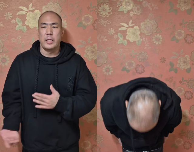 정상수가 지난달 31일 충암고 축제 무대에 올라 윤 어게인!을 외친 것을 사과했다. 그는 단순히 저의 개인적인 발언으로 인해서 피해를 입으신 분들께 사과드리고 학교 측에 대한 비난은 삼가해 달라고 고개 숙였다. /정상수 소셜미디어