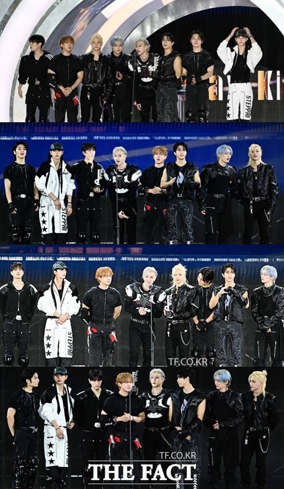 그룹 스트레이 키즈가 지난 9월 20일에 열린 2025 더팩트 뮤지 어워즈에서 4관왕을 차지하며 글로벌 인기와 저력을 입증했다. /서예원 기자