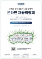  현대자동차그룹, 협력사 온라인 채용박람회 개최…연중 상시 채용 지원