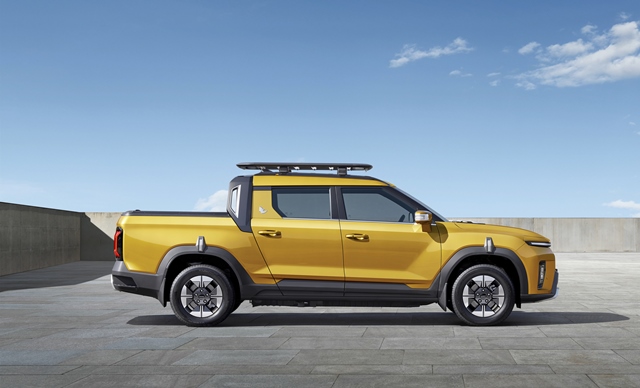 KG모빌리티(KGM) 전기 픽업 무쏘 EV. /KGM