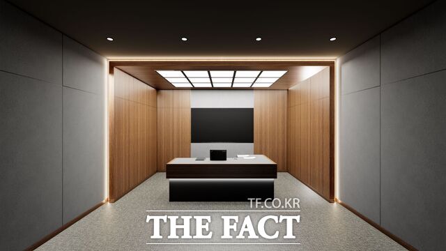 건양사이버대학교의 휴먼서비스대학원 강의 개발 스튜디오 전경 /건양사이버대