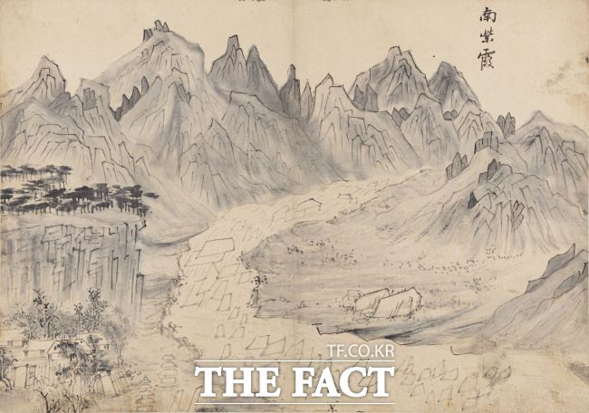 삼성기유첩 작품 ‘남자하’. /안양시