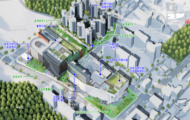 양천구 신정동 서부트럭터미널이 도시첨단물류단지로 혁신하기 위한 본격적인 개발에 들어간다. 사진은 조감도. /서울시