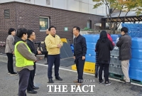  시흥시, 물왕배수지 일대 상수관로 누수 긴급 대응…·시민 비상급수 지원