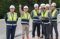  HDC현산, 안전관리 총력 위해 경영진 현장 점검 진행