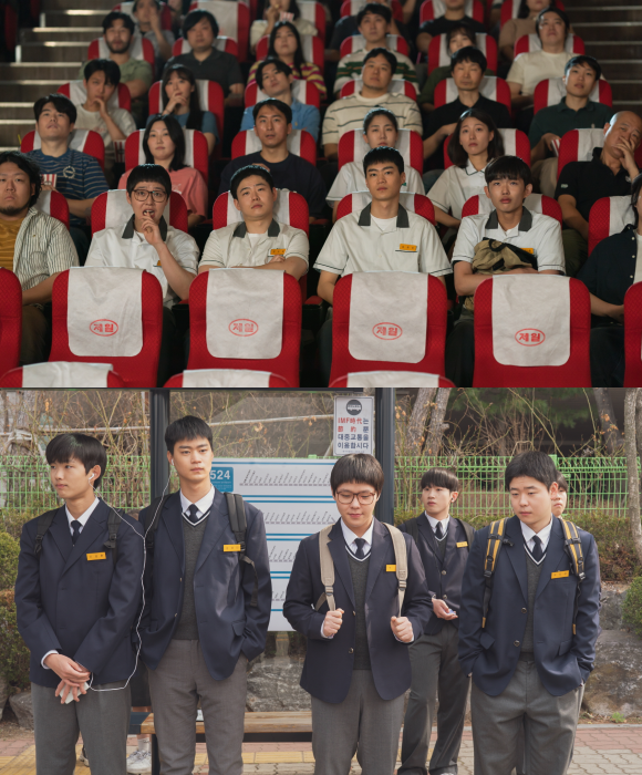 현우석은 재민이가 시니컬하고 냉정하지만 밝고 따뜻한 면도 있다. 감독님은 재민이가 너무 착해보이지 않았으면 좋겠다고 하셔서 그 톤을 맞춰가는 걸 많이 신경썼다고 연기 중점을 둔 부분을 설명했다. /㈜트리플픽쳐스