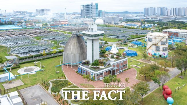 축제가 진행될 맑은물상상누리 전경. /시흥시