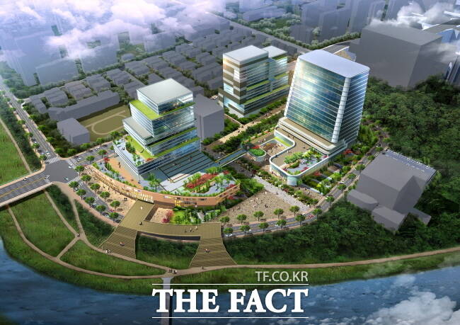 성남시 바이오헬스 첨단 클러스터 조감도. /성남시