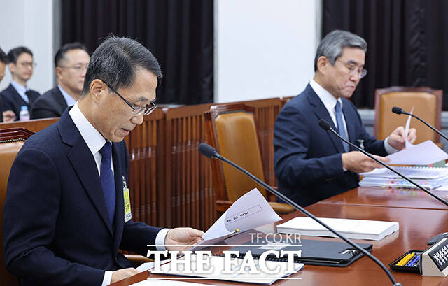 국정감사 마지막 날 열린 정보위원회 감사.