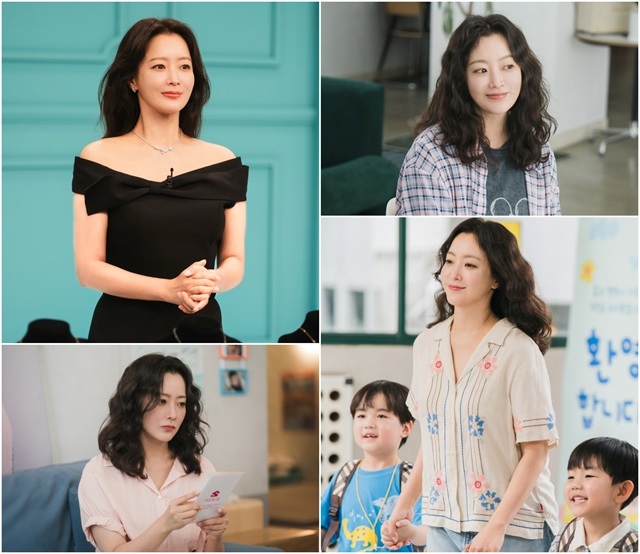 배우 김희선이 다음생은 없으니까에서 아들 둘을 길러내느라 퇴사를 선택한 경단녀(경력 단절 여성) 엄마 조나정 역을 맡는다. /TV조선