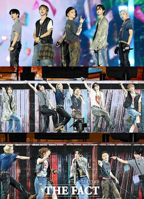 그룹 보이넥스트도어가 2023 더팩트 뮤직 어워즈 이후 2년 만에 2025 더팩트 뮤직 어워즈에 다시 입성해 2관왕이라는 수상의 영예를 안았다. /서예원 기자