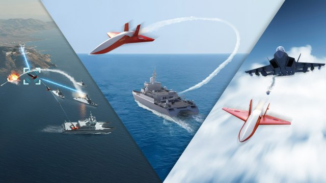 대한항공이 방위사업청(방사청)이 공모한 무기 체계 부품 국산화 개발 지원 사업을 수주하며 아음속 무인표적기를 국산화한다. 아음속 무인표적기 이미지. /대한항공