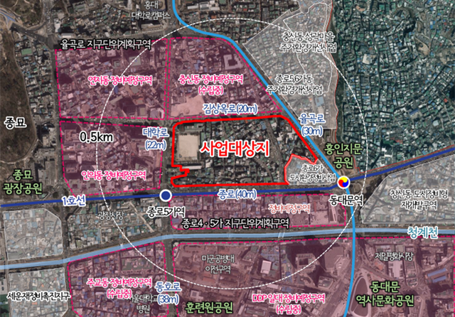 서울시는 지난 5일 제16차 도시계획위원회를 개최하고 종로구 효제동 292-2번지 일대 효제 1·2·3 도시정비형 재개발사업 정비계획 결정 및 경관심의(안)을 수정 가결했다고 6일 밝혔다. /서울시