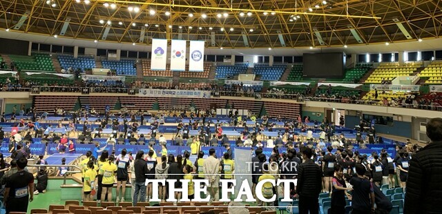 6일 전북도교육청은 오는 7~9일 익산실내체육관에서 제18회 전국학교스포츠클럽 축전 탁구대회를 개최한다고 밝혔다. /전북도교육청