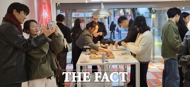 예산군의 예가정성 팝업스토어 예가정성 쌀가게’ 운영 모습. /예산군.