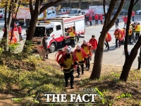  대전시, 보문산에서 산불진화 경연대회...산불진화능력 겨뤄