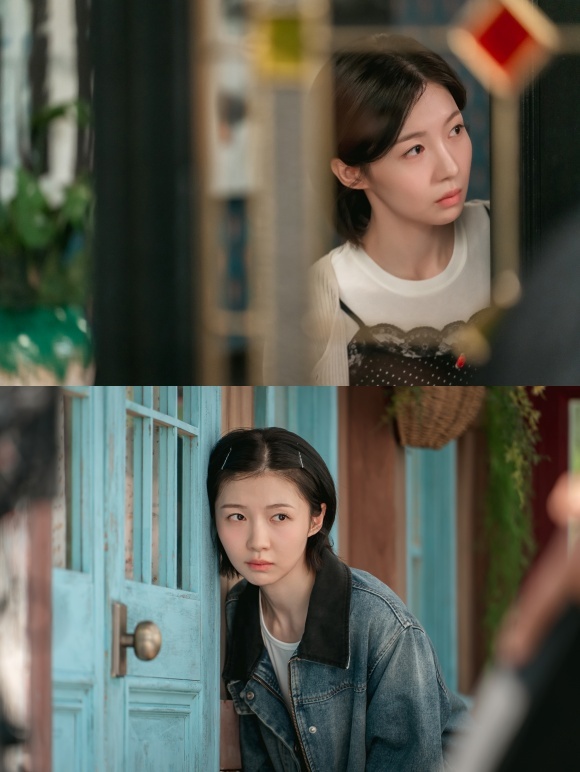 배우 주현영은 <더팩트>와의 인터뷰에서 여빈 언니는 굉장히 다정다감하고 감수성이 풍부하다고 전여빈과 호흡을 맞춘 소감을 전했다. /KT스튜디디오지니