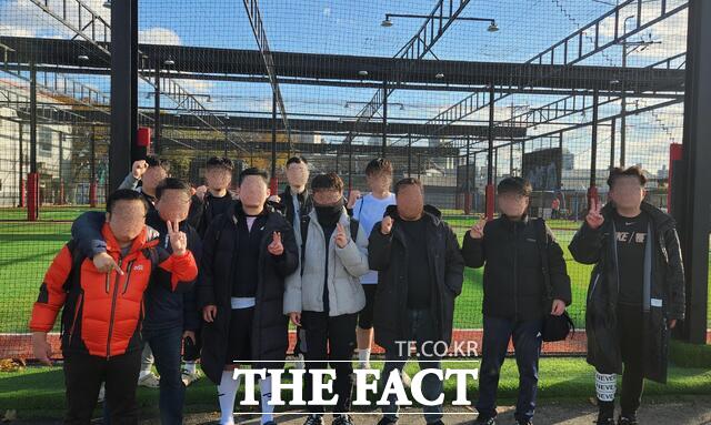 클라우드 FC 구성원 사진./광주 남구