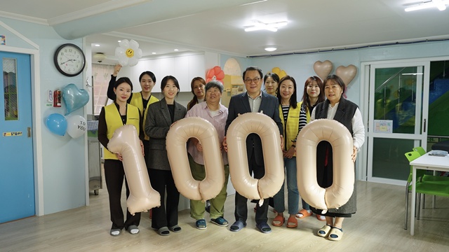 한샘의 공간개선 사업이 1000호를 돌파했다. /한샘