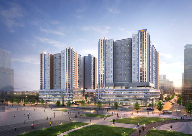 DL이앤씨는 대구광역시 동구 신천동 일원에 e편한세상 동대구역 센텀스퀘어를 공급 중이라고 7일 밝혔다. /DL이앤씨