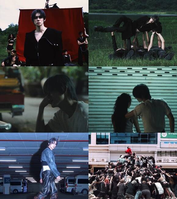 연준이 첫 솔로 앨범의 3개 트랙을 옴니버스 형태로 엮은 뮤직비디오를 공개했다. /빅히트 뮤직