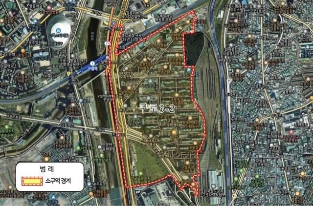 구로구는 구로3-2 소구역을 대상으로 하수관로 정비 기본 및 실시설계용역을 추진 중이다. /구로구