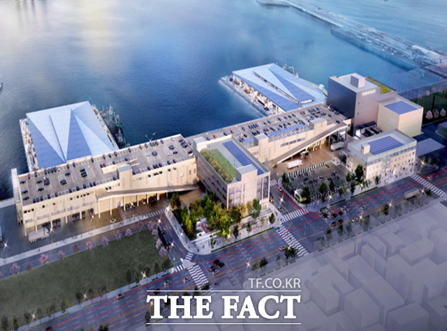 부산공동어시장 현대화사업 조감도 /부산시