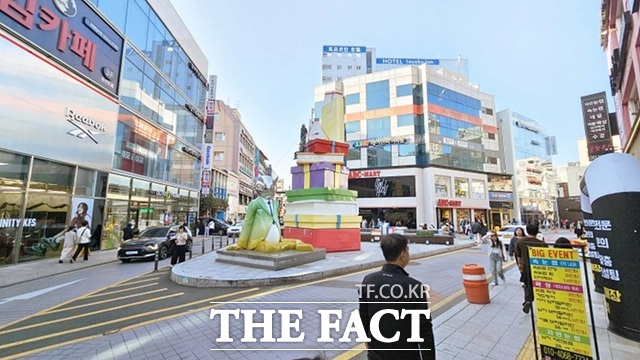 대구 동성로 통신골목 삼거리광장 현재 모습. /대구시