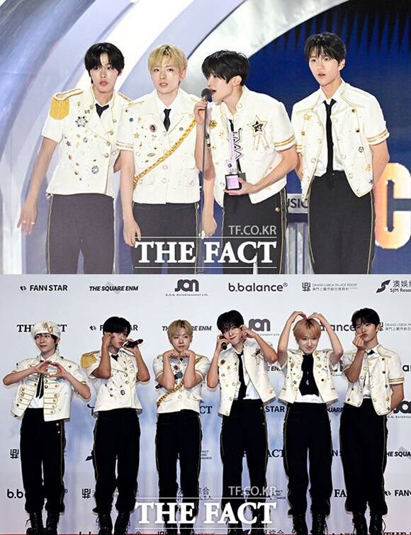 그룹 NCT WISH가 지난 한 해를 돌이키며 새로운 도전과 함께 성장한 한 해라고 밝혔다. 또한 앞으로도 성장하는 그룹이 되겠고 포부를 전했다. /서예원 기자