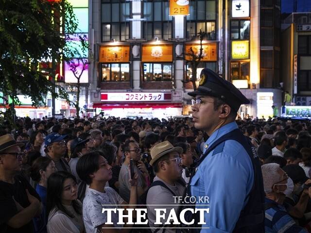 일본 도쿄 길거리에서 지나가는 여중생을 100m 가량 뒤쫓아가 넘어뜨린 후 음란 행위를 한 50대 한국 국적 남성이 현지 경찰에 붙잡혔다. 사진은 일본 도쿄. /AP.뉴시스