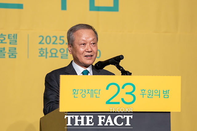 개회사 하는 최열 환경재단 이사장. /환경재단