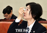  '국감+예산안' 강행군에 피곤한 이스란 보건복지부 제1차관 [TF사진관]