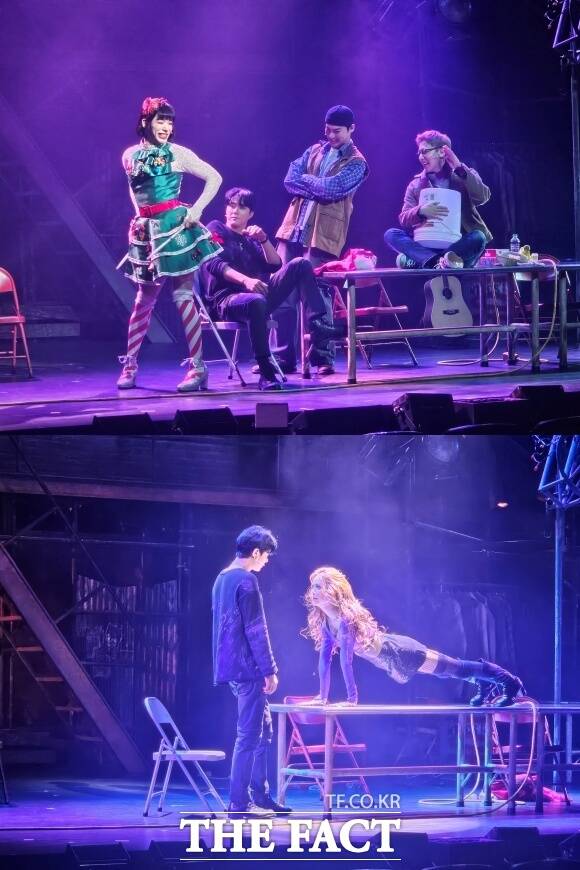 '렌트'는 작곡가 지아코모 푸치니의 오페라 '라보엠(La Bohême)'을 현대화한 작품으로 뉴욕 이스트 빌리지에 모여 사는 예술가들의 치열한 삶을 그린 작품이다. /김명주 기자