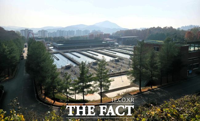 안양시 청계통합정수장 전경. /안양시