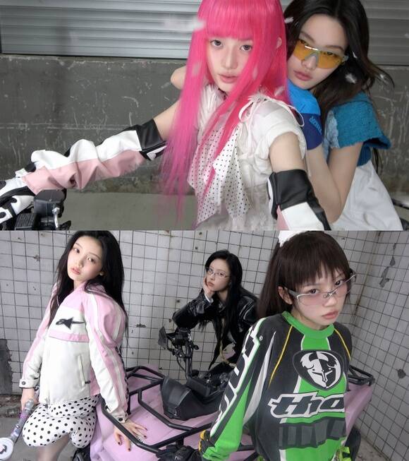 아일릿은 이번 콘셉트 포토에서 당차고 와일드한 매력을 표현했다./빌리프랩