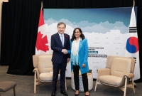  조현, G7 계기 캐나다 등과 회담…안보·경제 협력 확장