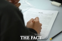  '간절한 마음으로'...55만 수험생 '결전의 날' [TF사진관]