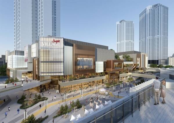 신세계프라퍼티는 파주 운정신도시에 스타필드 빌리지 1호점을 공식 오픈한다고 14일 밝혔다. 이곳은 지상 1층~4층에 영업 면적 7770평에 이르는 종합 쇼핑몰이다. /신세계프라퍼티