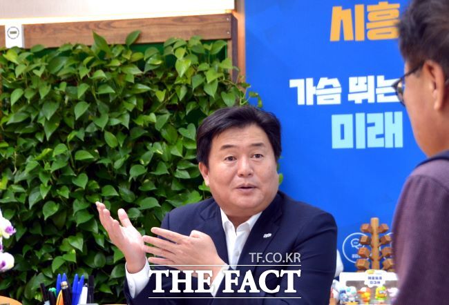 임병택 시흥시장. /시흥=김동선 기자