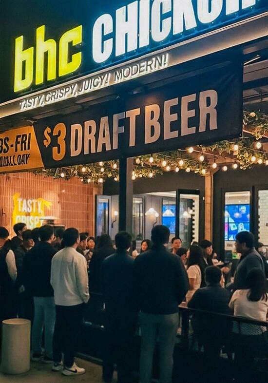 bhc가 미국 뉴저지 주와 조지아 주에 매장을 낸다. /다이닝브랜즈그룹