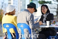  김효숙 세종시의원, '찾아가는 파라솔' 개최…