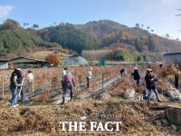  금산다락원, 가을철 농촌일손돕기 나서