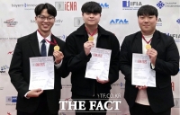  국립금오공대 대학원생 3명, 독일 'iENA 2025' 국제 발명전 금상 수상