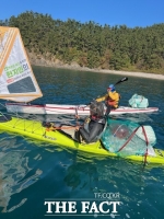  충남도, 제6회 해양플라스틱 사냥대회 개최…카약 타고 5톤 수거