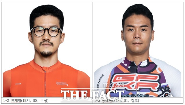 류재열(19기, SS, 수성) 공태민(24기, S1, 김포)