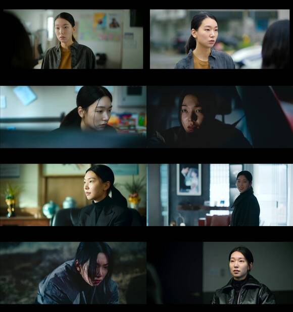 배우 이호정이 넷플릭스 오리지널 시리즈 당신이 죽였다에서 노진표(장승조 분)의 동생이자 목표를 위해서라면 수단과 방법을 가리지 않는 경찰 노진영으로 분해 열연했다. /넷플릭스