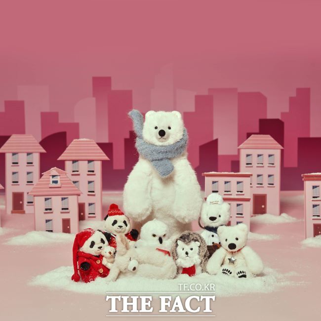 올 겨울 에버랜드가 새롭게 출시하는 베이글 위시 베어 굿즈 /에버랜드