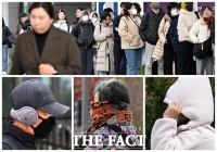  '갑작스레 찾아온 추위' 두툼해진 옷차림 [TF사진관]